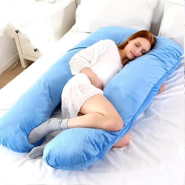 Side Sleeping U-Shaped Pillow With Legs