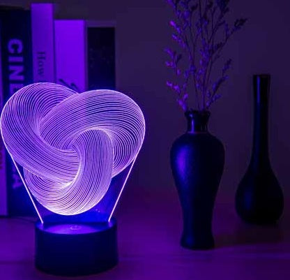 3D Night Light Touch