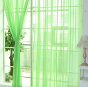 Transparent Tulle Curtains For Bedroom