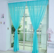 Transparent Tulle Curtains For Bedroom