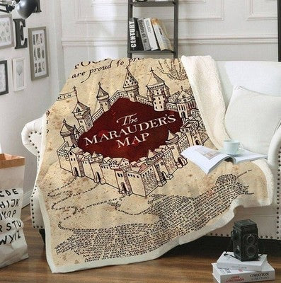 Blanket Double Thicken Square Blanket Lunch Break Blanket