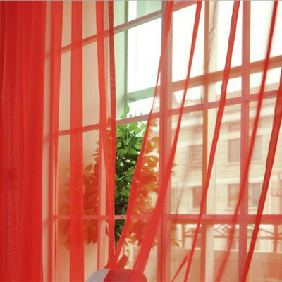 Transparent Tulle Curtains For Bedroom