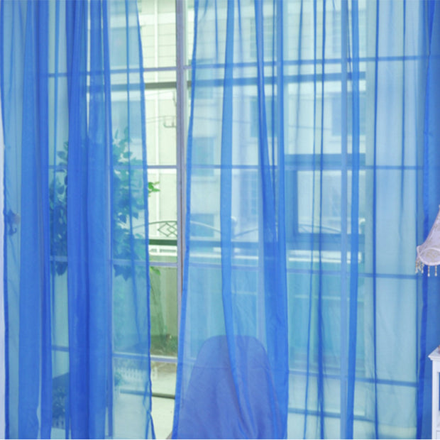 Transparent Tulle Curtains For Bedroom