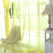 Transparent Tulle Curtains For Bedroom