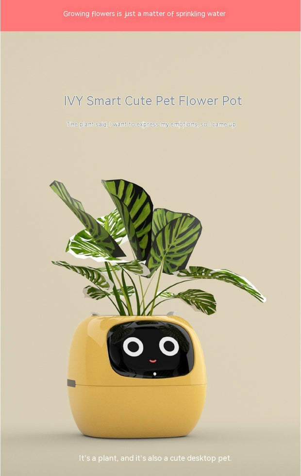 Smart Planter Endless Fun Over 49 Rich Expressions 7 Smart Sensors And AI Chips Make Raising Plants Easy And Fun