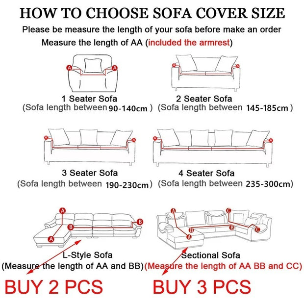 Sofa Cover Elastic All-inclusive Single Double Slipcover Dust Lazy Slipcover