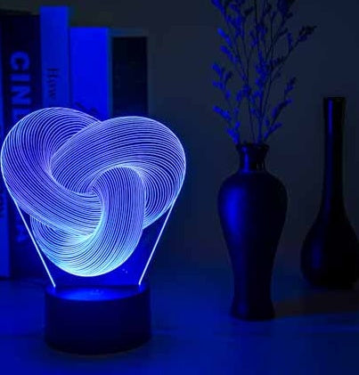 3D Night Light Touch