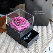 Eternal Rose Flower Jewelry Box - Valentine’s & Wedding Gift