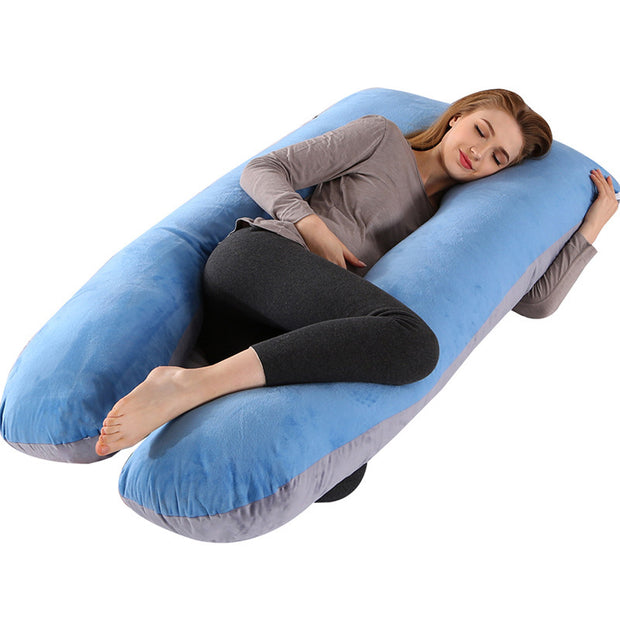 Side Sleeping U-Shaped Pillow With Legs