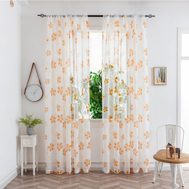 Light Transmission Decorative Curtain