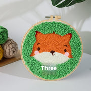 Handmade Embroidery Material Package Needle Children Beginners Stamp String Art Decoration