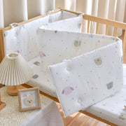 Baby One Piece Bed Fence Newborn Baby Cotton Gauze