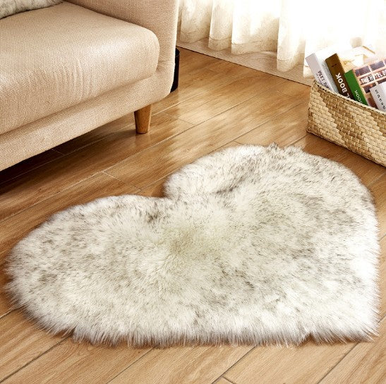 Fluffy Heart Shaped