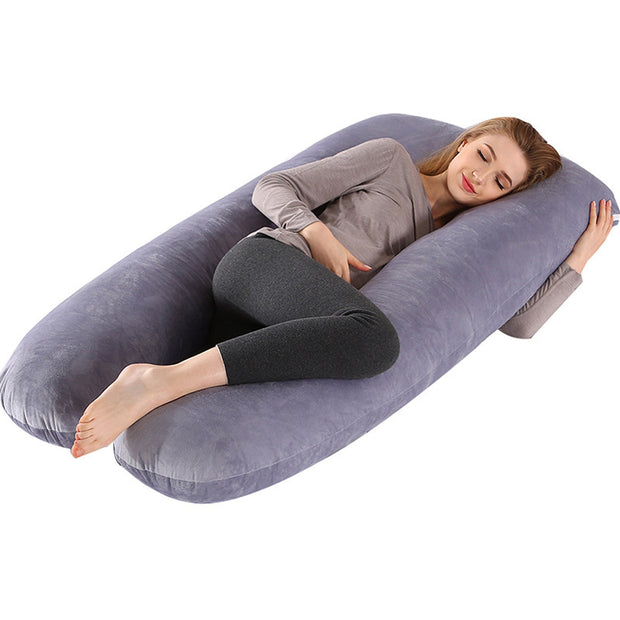 Side Sleeping U-Shaped Pillow With Legs