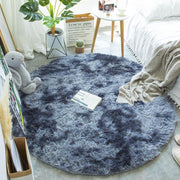 Fluffy Round Rug for Living Room