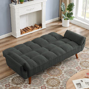 Dark Grey Home Fabric Sofa