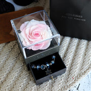 Eternal Rose Flower Jewelry Box - Valentine’s & Wedding Gift