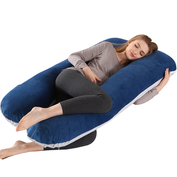 Side Sleeping U-Shaped Pillow With Legs