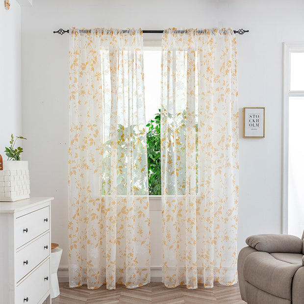 Light Transmission Decorative Curtain