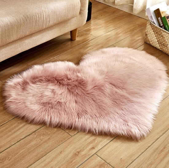 Fluffy Heart Shaped