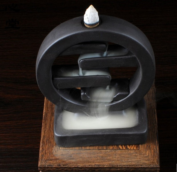 Square Incense Ceramic Burner