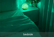 New Water Ripple Projector Night Light Crystal Mood Lamp Bedside Home Bedroom Decoration Aesthetic Christmas Gift Sunset Lights