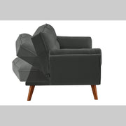 Dark Grey Home Fabric Sofa