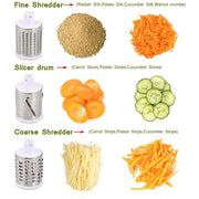 Kitchen Roller Vegetable Slicer Vertical Vegetable Cutter Rotary Grater Slicer For Fruit Vegetables And Nuts