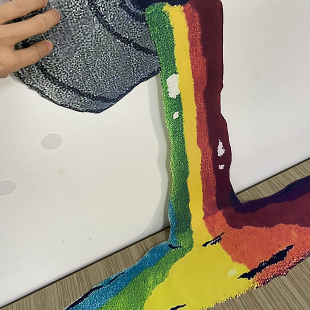 Rainbow 3D Creative Carpet