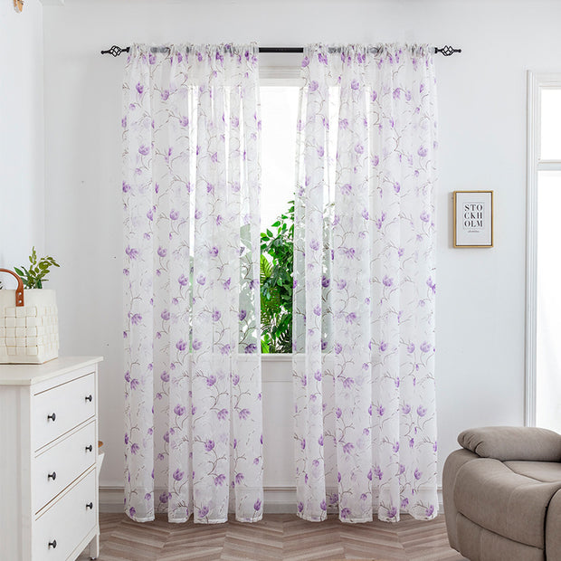 Light Transmission Decorative Curtain