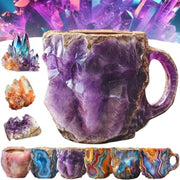 400ml Resin Mineral Crystal Coffee Mugs