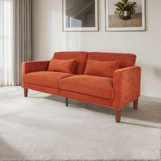 Orange Sofa Seats