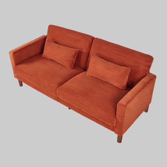 Orange Sofa Seats