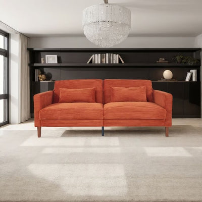 Orange Sofa Seats