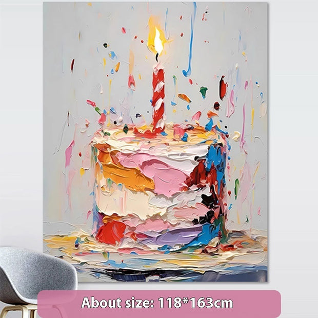 Birthday Scene Setting Supplies Birthday Arrangement Decoration Cake Hanging Cloth Banner Photo Props Background Wall