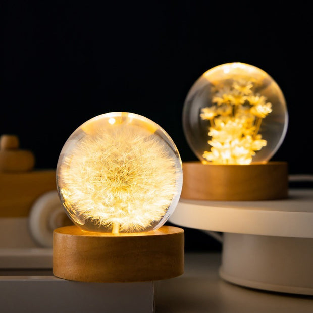 Luminous 3D Ornaments