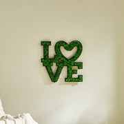 LOVE Letter Art Moss Wall Decorations